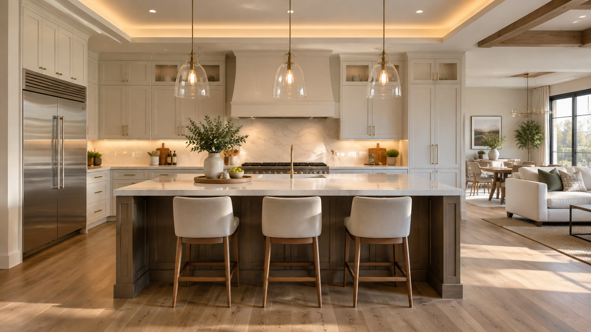 How Does Kitchen Layout Affect Lighting Placement
