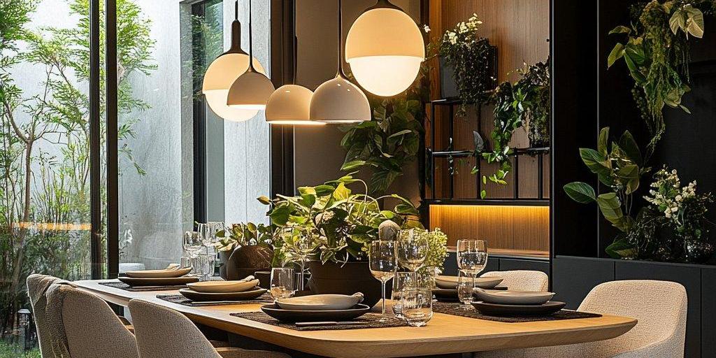 How Does Dining Table Shape Affect Lighting