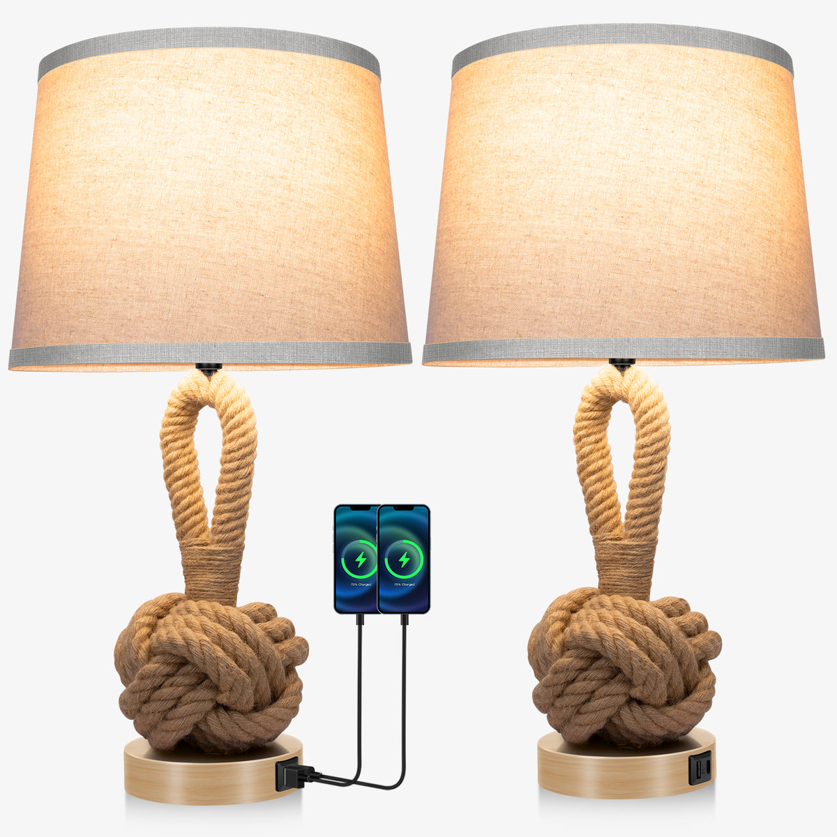 The Marine Rope Knot Table Lamp