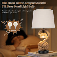 The Serena Spiral Rope Table Lamp