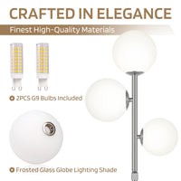The Celeste 3-Globe Floor Lamp