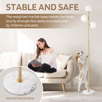 The Celeste 3-Globe Floor Lamp