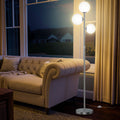 The Celeste 3-Globe Floor Lamp