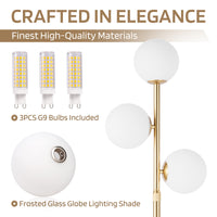 The Celeste 3-Globe Floor Lamp