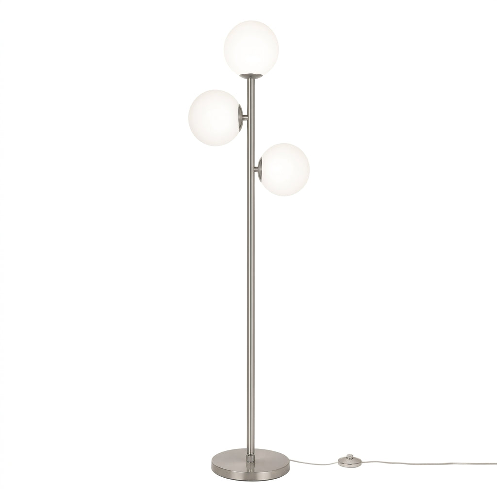 The Celeste 3-Globe Floor Lamp