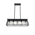 The Blackforge Industrial Cage Pendant Chandelier