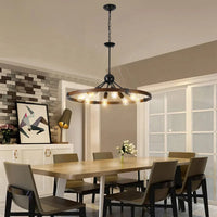 The Fernhollow Rustic Ring Chandelier