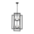 Oxwell Geometric Pendant Chandelier in Black – pendant lamp color variant thumbnail