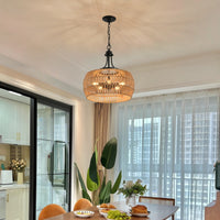 The Sable Jute Rope Pendant Light