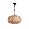 The Juniper Woven Jute Pendant Light
