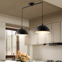 The Kessler Industrial Double Pendant Light