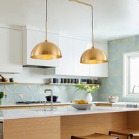 The Kessler Industrial Double Pendant Light