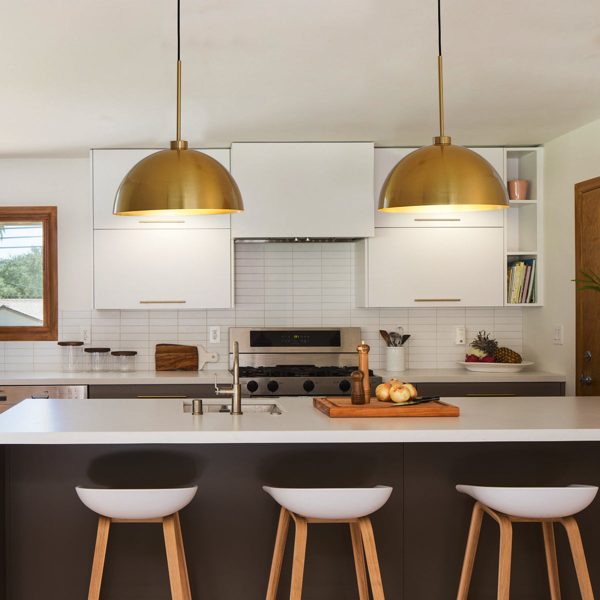The Kessler Industrial Double Pendant Light
