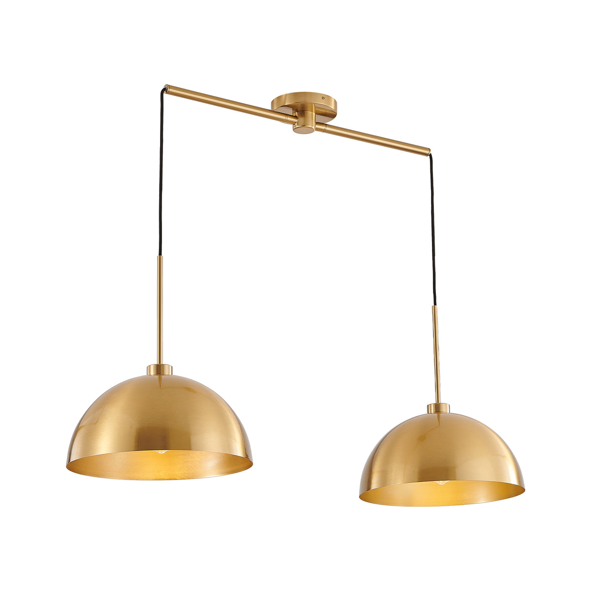 The Kessler Industrial Double Pendant Light