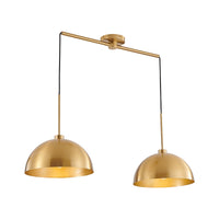 The Kessler Industrial Double Pendant Light