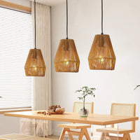 The Rowan Hemp Rope Pendant Light Set (Set of 3)