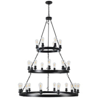 Retro Industrial Layered Pendant Light