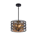 Rustic Industrial Cage Pendant Light