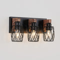 The Barrow Industrial Cage Wall Sconce