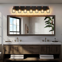 The Barrow Industrial Cage Wall Sconce
