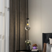 The Delacroix Raindrop Single Pendant Light
