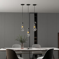 The Delacroix Raindrop Single Pendant Light