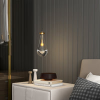 The Delacroix Raindrop Single Pendant Light