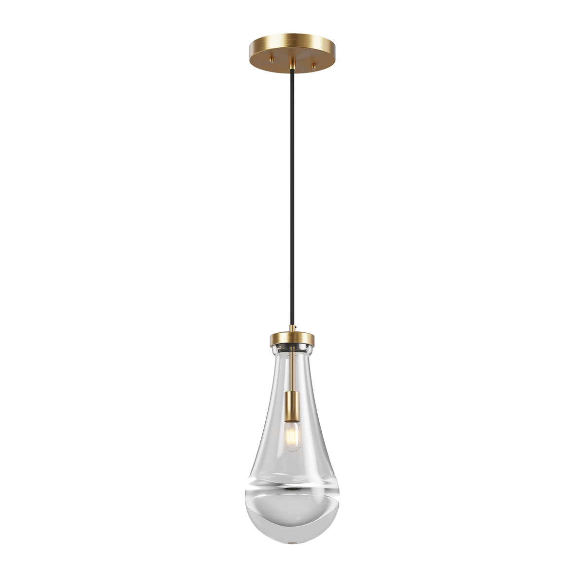 The Delacroix Raindrop Single Pendant Light