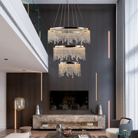 The Celestine Luxury Crystal LED Chandelier