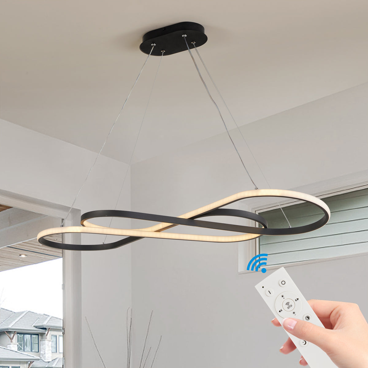 The Infinite Loop LED Pendant Light