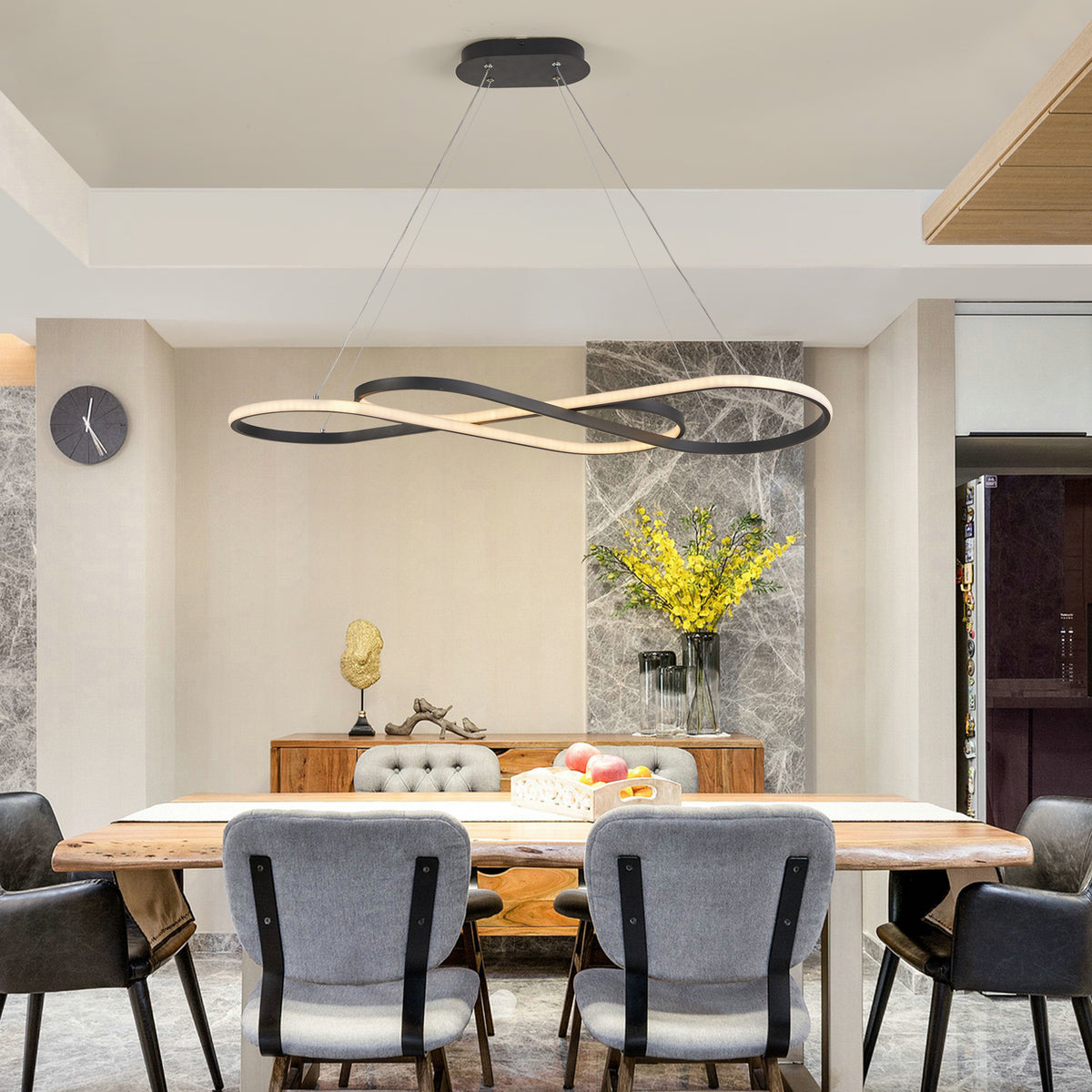 The Infinite Loop LED Pendant Light