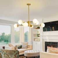 The Aldric Branching Globe Chandelier
