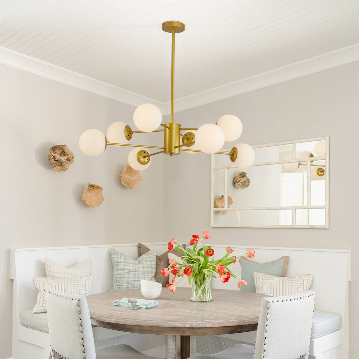 The Aldric Branching Globe Chandelier