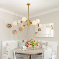 The Aldric Branching Globe Chandelier