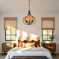 The Everly Farmhouse Chandelier