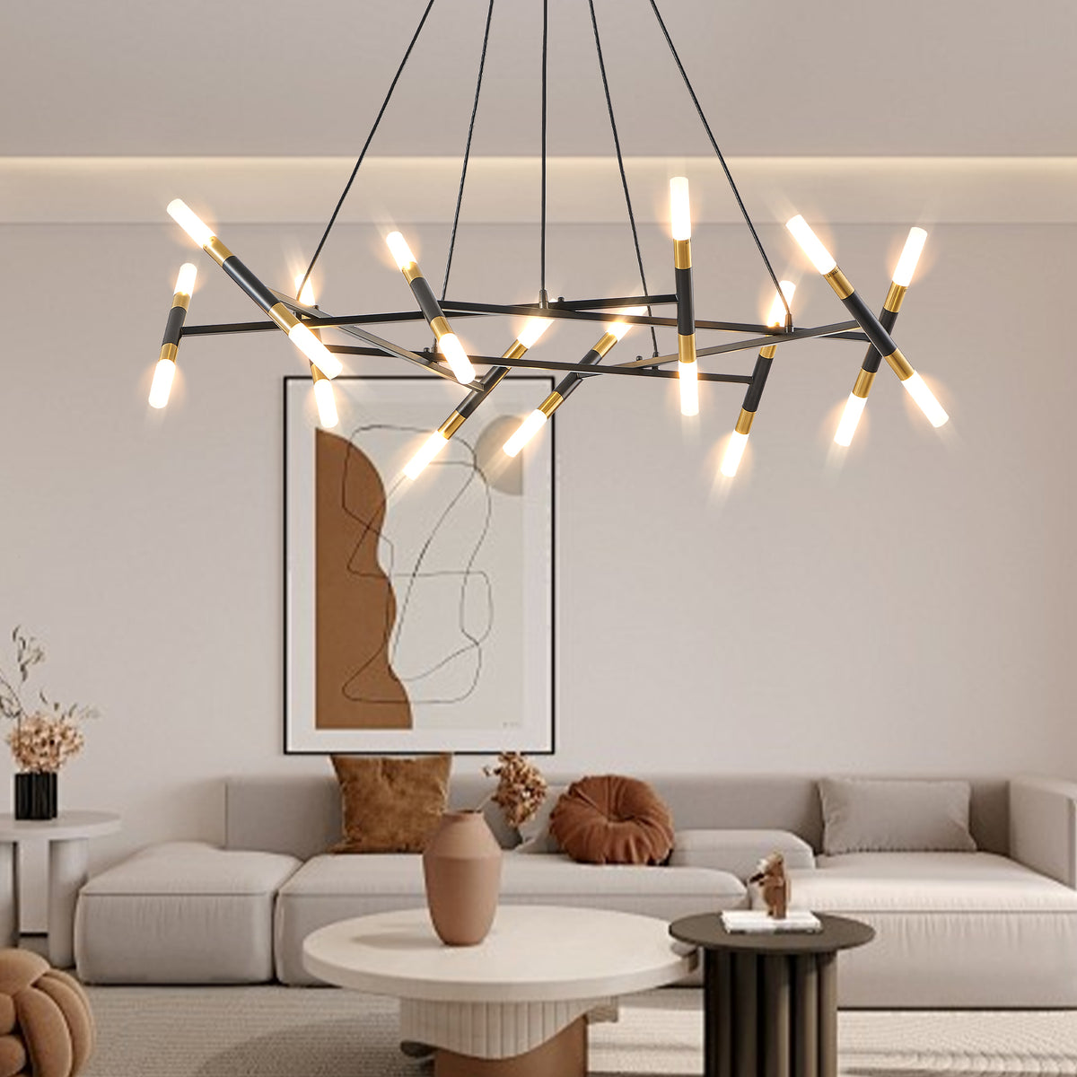 Modern Branch Chandelier Light Fixture
