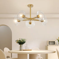 Modern Gold Sputnik Chandelier