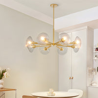 Modern Gold Sputnik Chandelier