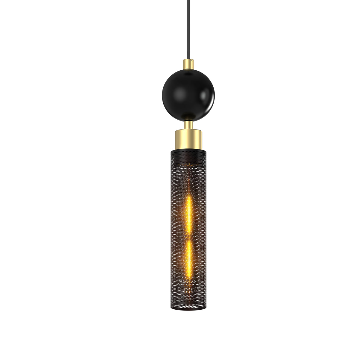The Corbin Wrought Iron Pendant Light Set