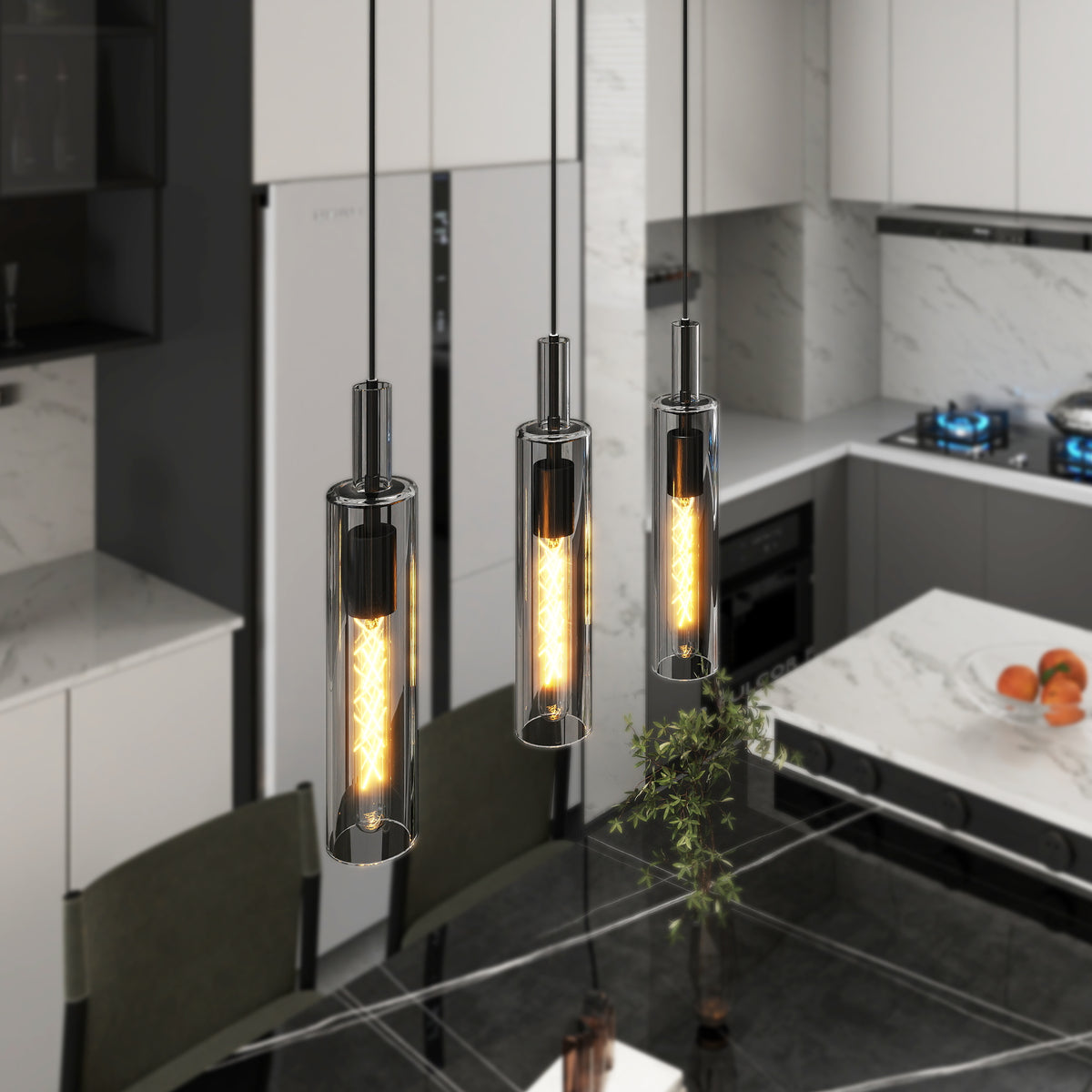 Modern Glass Pendant Light