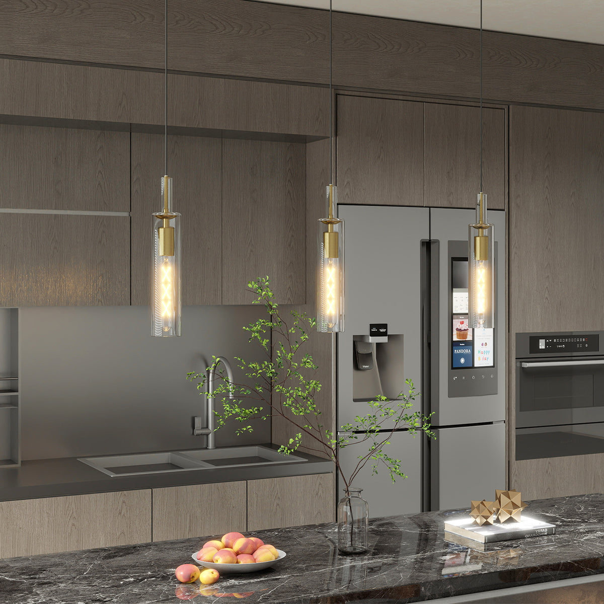 Modern Glass Pendant Light