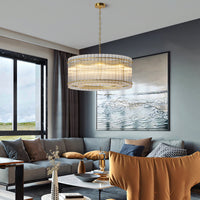 Modern Crystal Glass Chandelier
