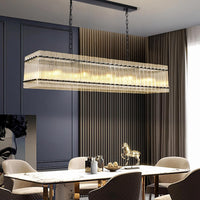 Modern Crystal Glass Chandelier