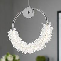 The Lucienne Crystal Linear Pendant Light