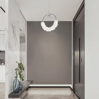 The Lucienne Crystal Linear Pendant Light