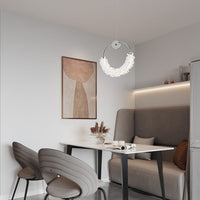 The Lucienne Crystal Linear Pendant Light
