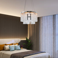 The Maison Round Crystal Chandelier