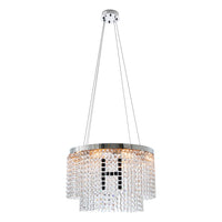 The Maison Round Crystal Chandelier
