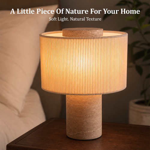 Aura Cordless Marble Table Lamp