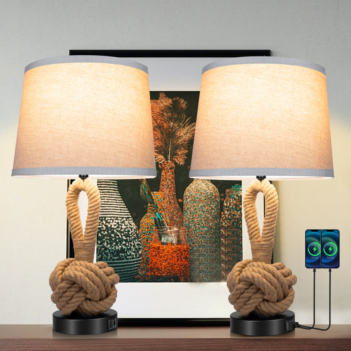 The Marine Rope Knot Table Lamp